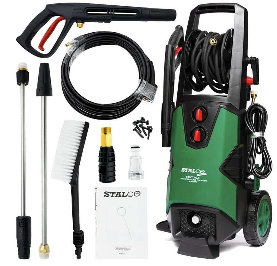 zestaw z myjką ciśnieniową